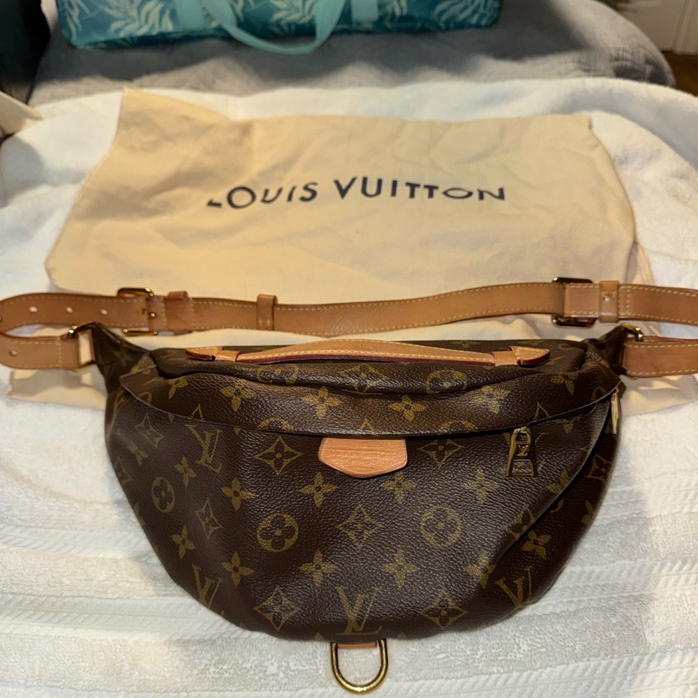 Louis Vuitton Monogram Brown Belt Bag